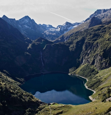 Le lac d'Oô en Haute-Garonne SMEAG