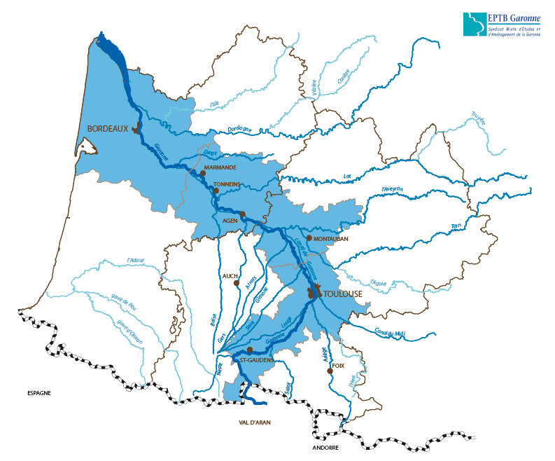 fleuve de la garonne